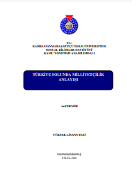Türkiye solunda milliyetçilik anlayışı